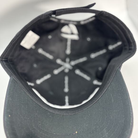TaylorMade Hat Cap Strap‎ Back Black Golf Mens One Size Polyester Outdoor Sports - Picture 6 of 7